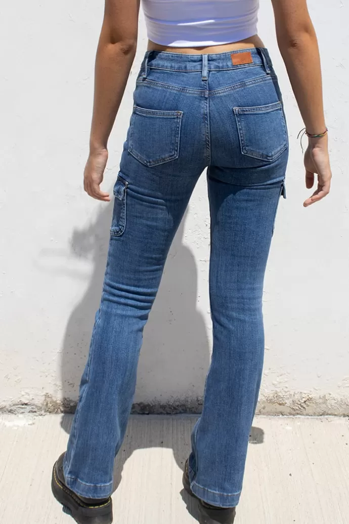 jeans_flare_con_tasconi_2718.webp Subdued Jeans flare con tasconi^Donna Denim