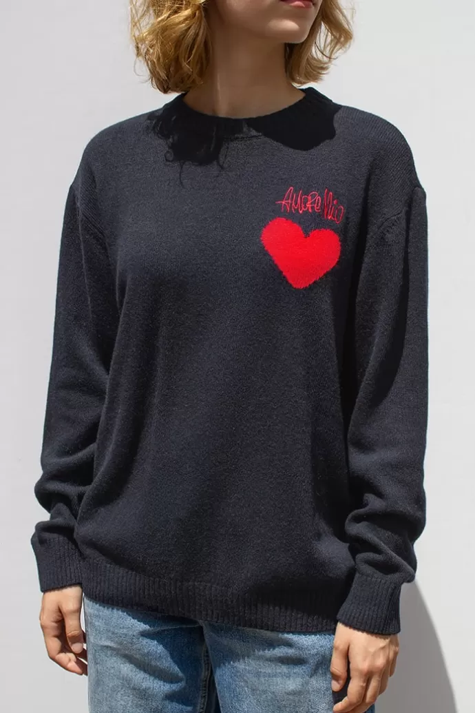 Subdued Maglione Amore mio^Donna Graphics