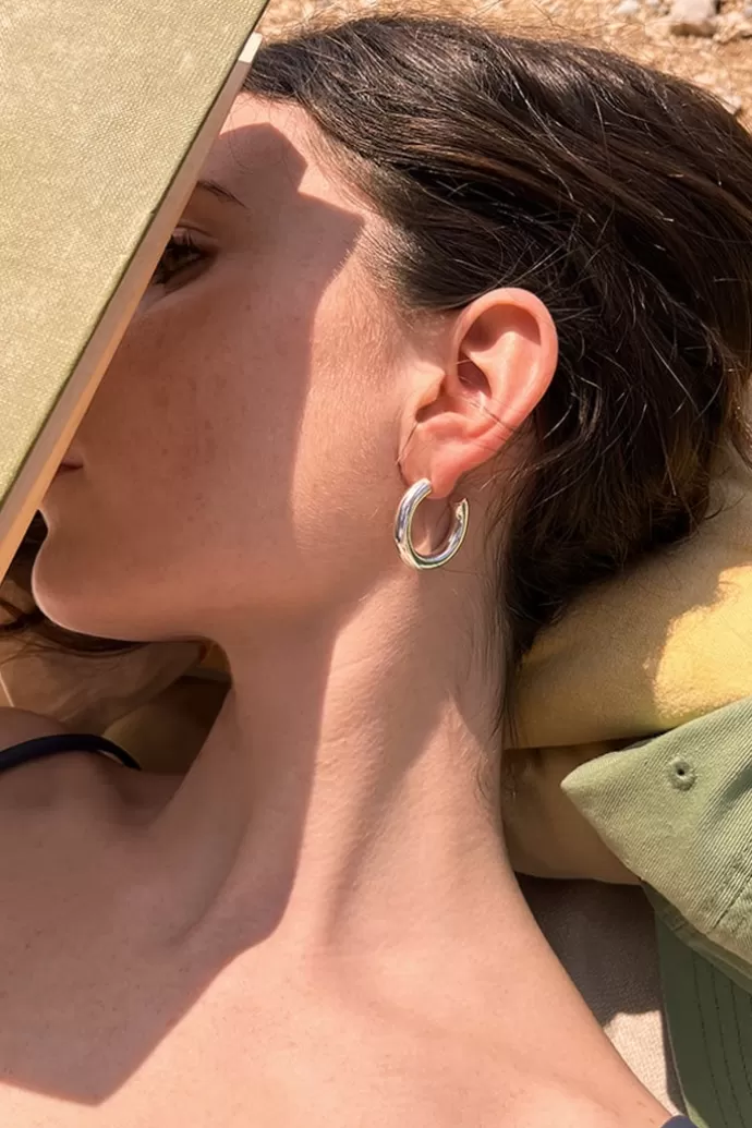 Subdued Orecchini a cerchio spessi^Donna Accessori