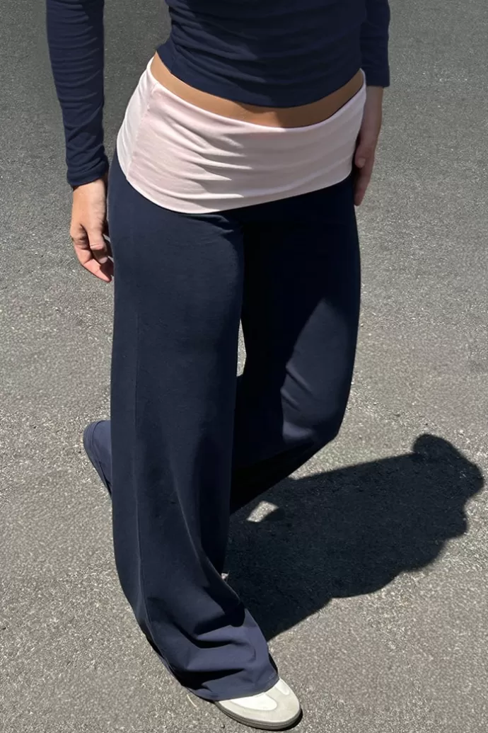 Subdued Pantaloni Wide-leg con risvolto^Donna Pantaloni