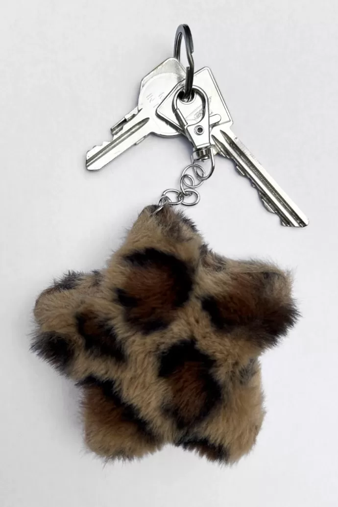 Subdued Portachiave stella leopardata^Donna Accessori