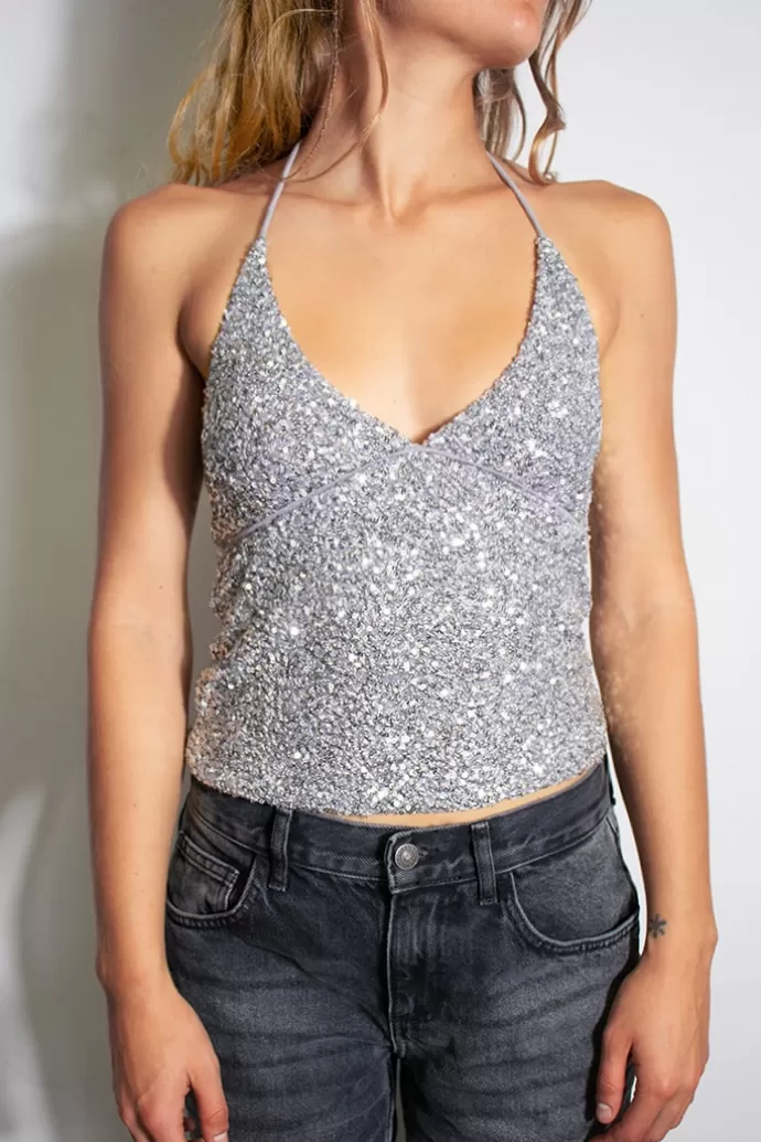Subdued Top paillettes^Donna Top